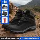 Kit Bota Rokar Masculina en Cuero Legítimo, Punta de Acero y Plantilla Ortopédica +3 REGALOS: Reloj, Cinturón y Billetera