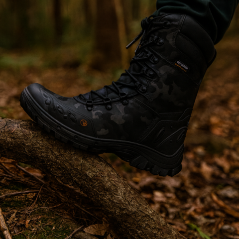 Kit Bota de Hombre Titan en Cuero Legítimo +REGALOS: Funda con Cuchillo y Cinturón