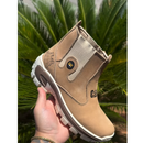 Kit Bota Track en Cuero Legítimo con Plantilla Ortopédica +REGALOS: Sandalia y Cinturón